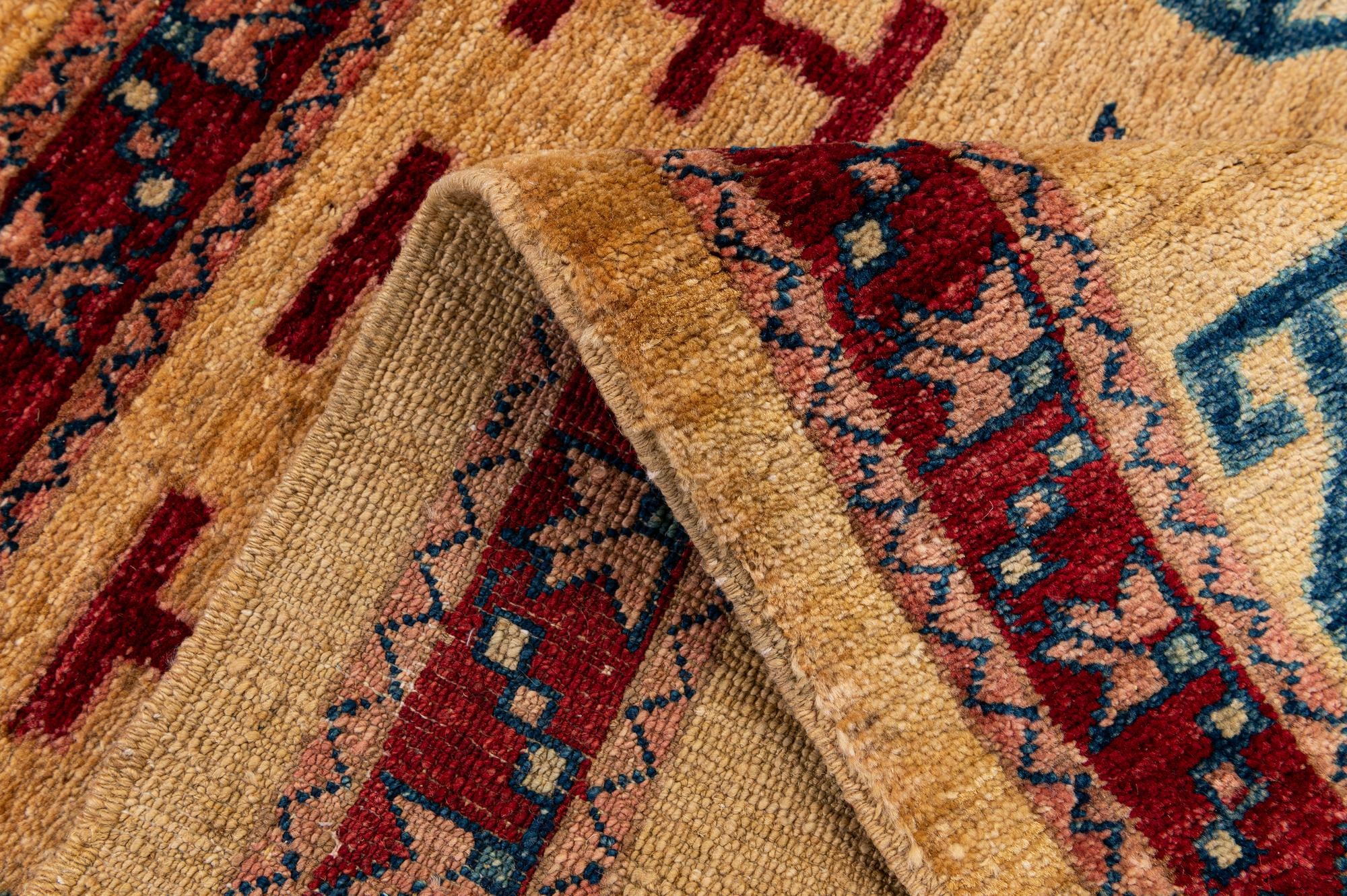 2' 7 x 3' 9 Hand Knotted Ziegler Wool Rug