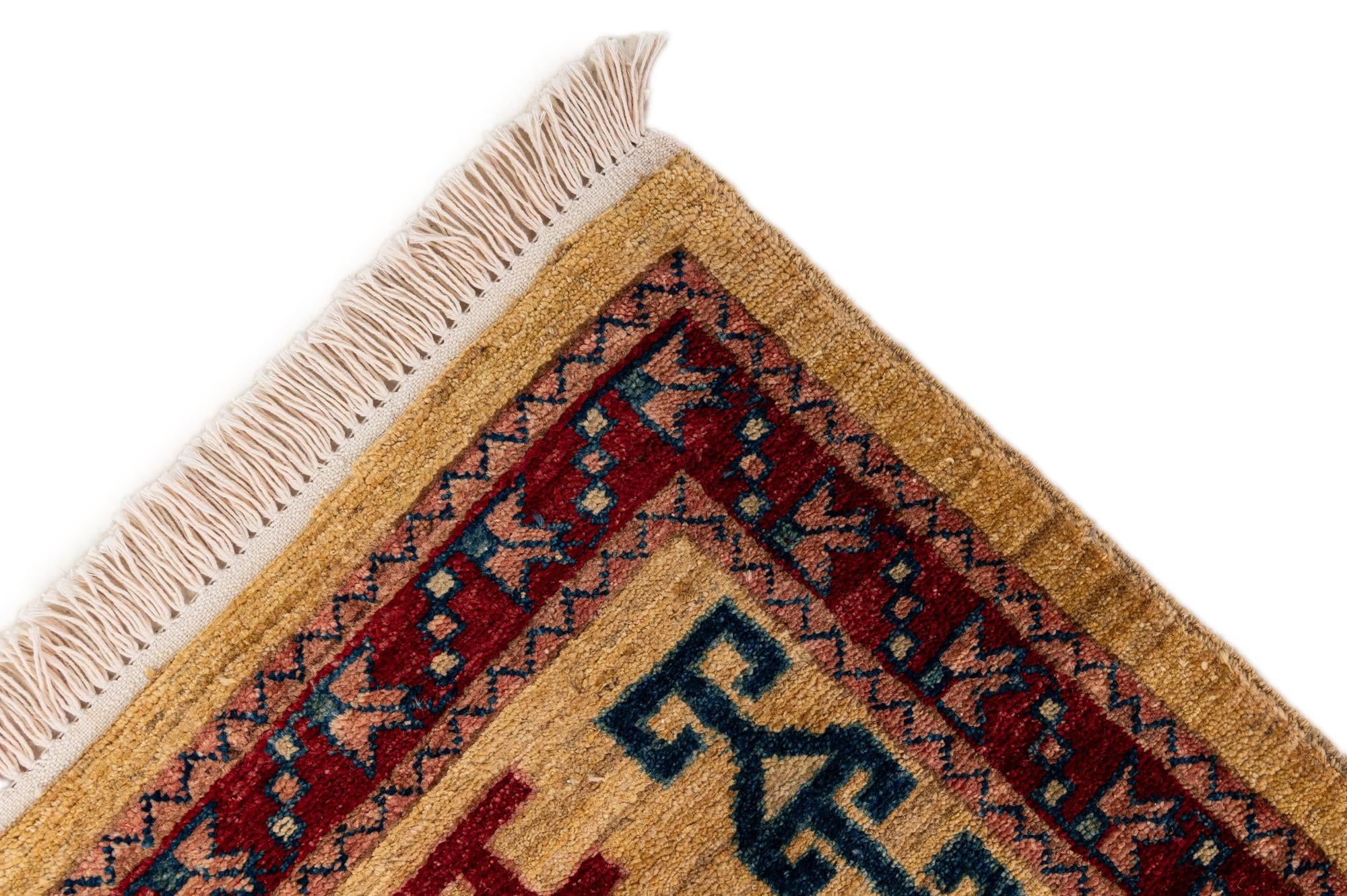 2' 7 x 3' 9 Hand Knotted Ziegler Wool Rug