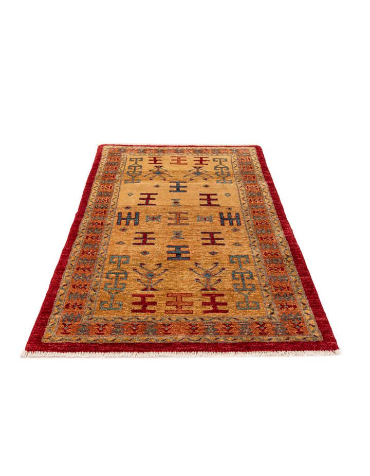 3' 3 x 5' 4 Hand Knotted Ziegler Wool Rug
