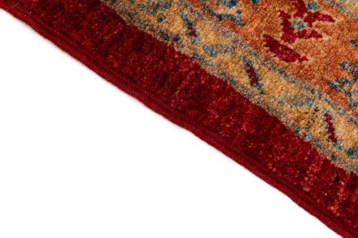 Detail image of 3' 3 x 5' 4 Hand Knotted Ziegler Wool Rug