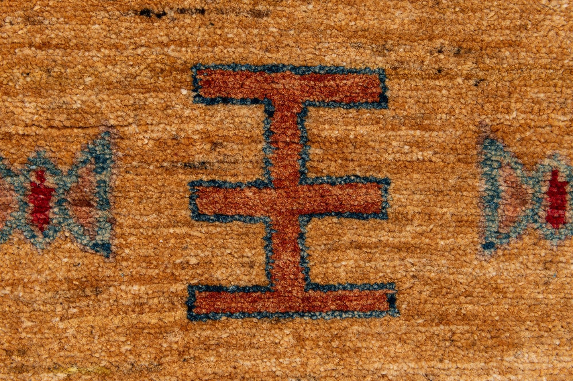 3' 3 x 5' 4 Hand Knotted Ziegler Wool Rug