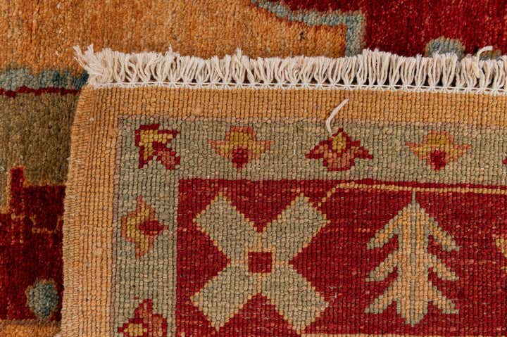 3' 6 x 4' 11 Hand Knotted Ziegler Wool Rug