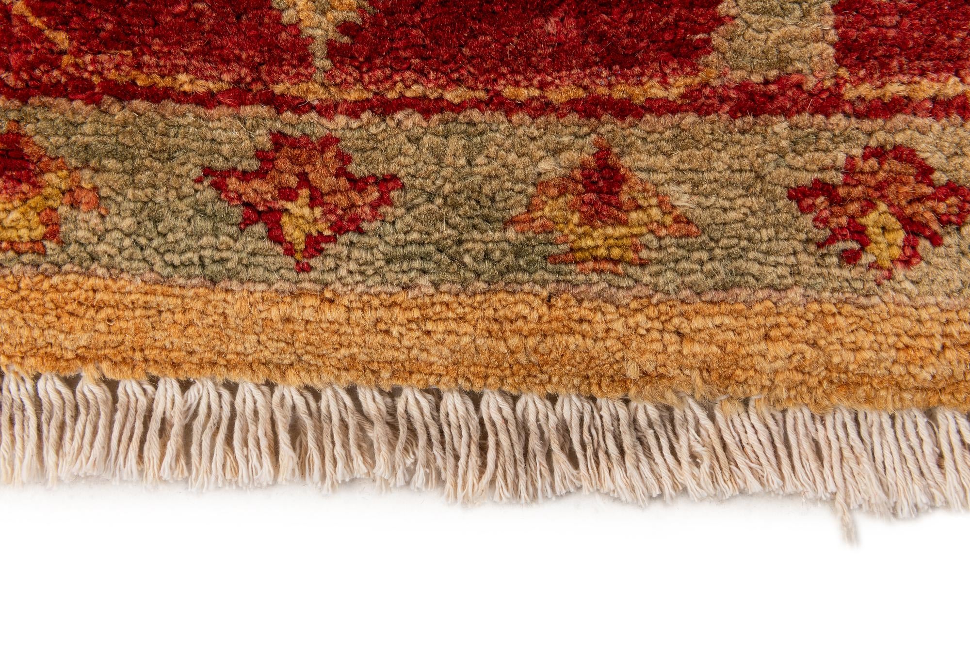 3' 6 x 4' 11 Hand Knotted Ziegler Wool Rug