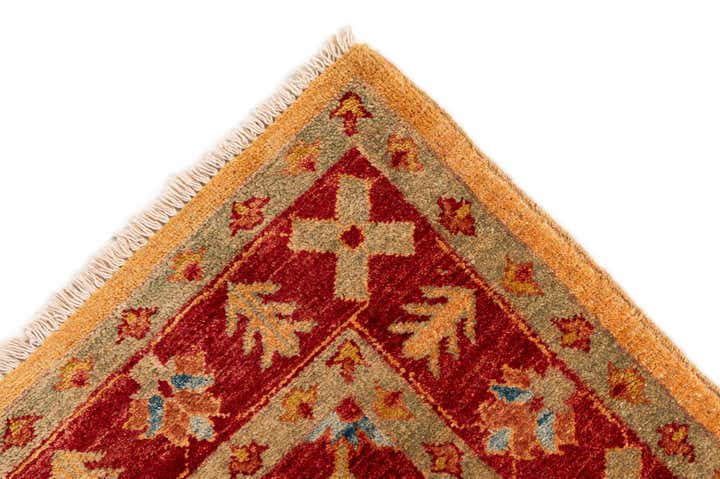 3' 6 x 4' 11 Hand Knotted Ziegler Wool Rug