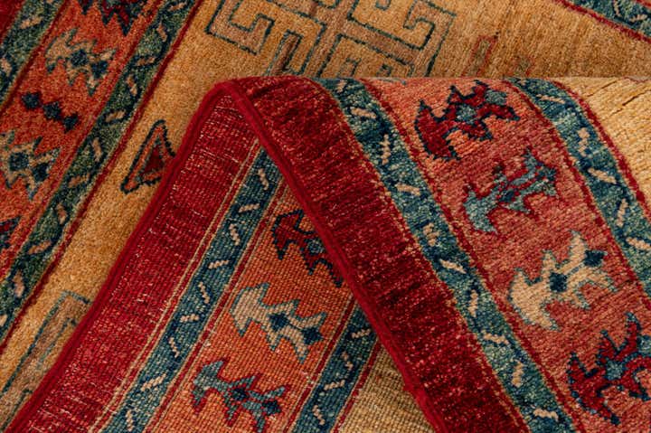 3' 3 x 4' 9 Hand Knotted Ziegler Wool Rug