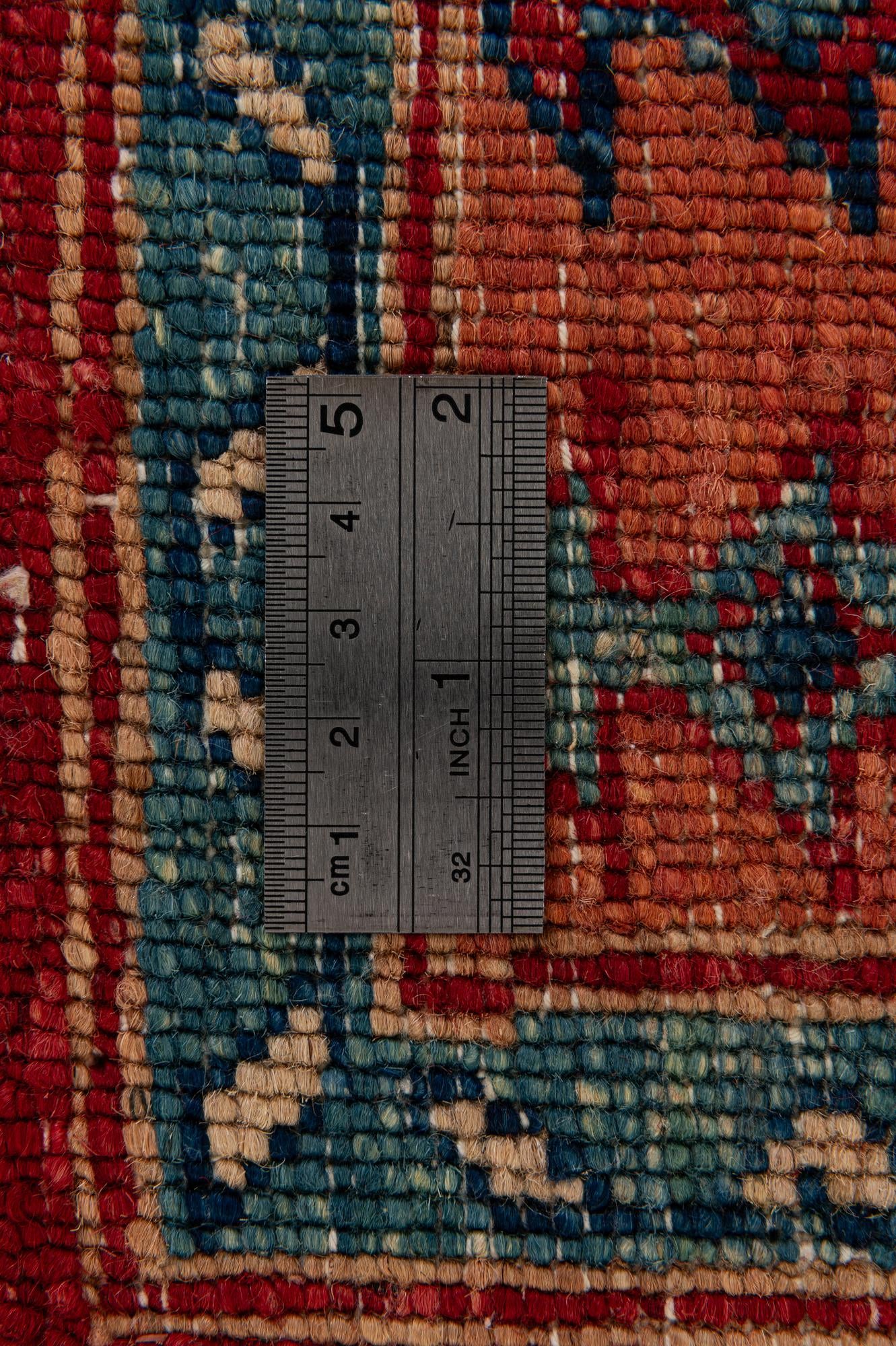 3' 3 x 4' 10 Hand Knotted Ziegler Wool Rug