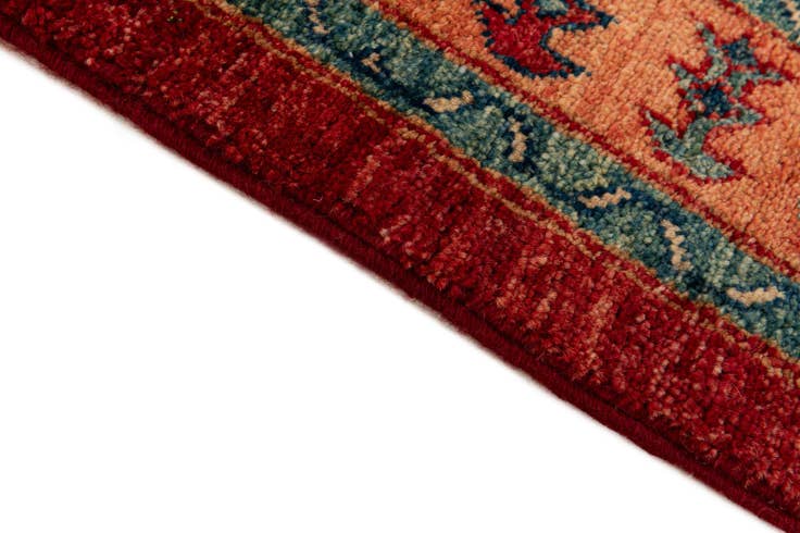 Detail image of 3' 3 x 4' 10 Hand Knotted Ziegler Wool Rug