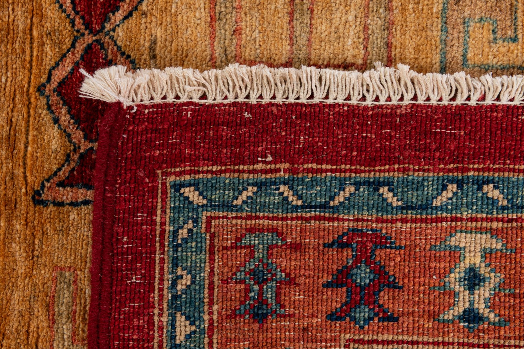 3' 3 x 4' 10 Hand Knotted Ziegler Wool Rug