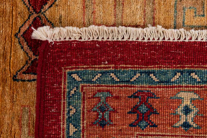 3' 3 x 4' 10 Hand Knotted Ziegler Wool Rug
