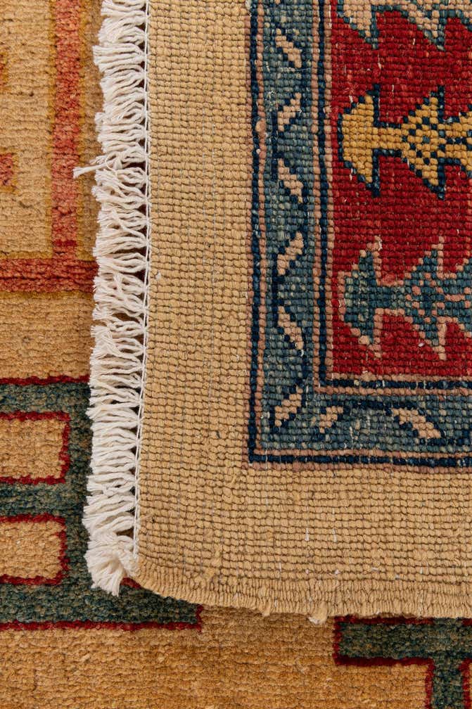 3' 4 x 5' 1 Hand Knotted Ziegler Wool Rug