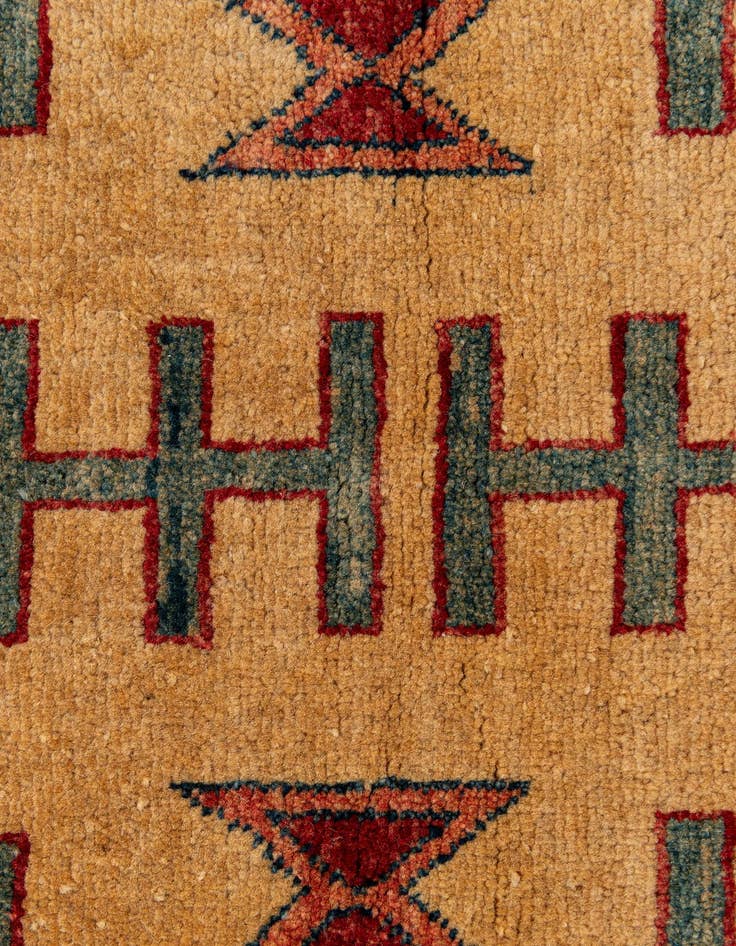 Detail image of 3' 4 x 5' 1  Hand Knotted Ziegler Wool Rug