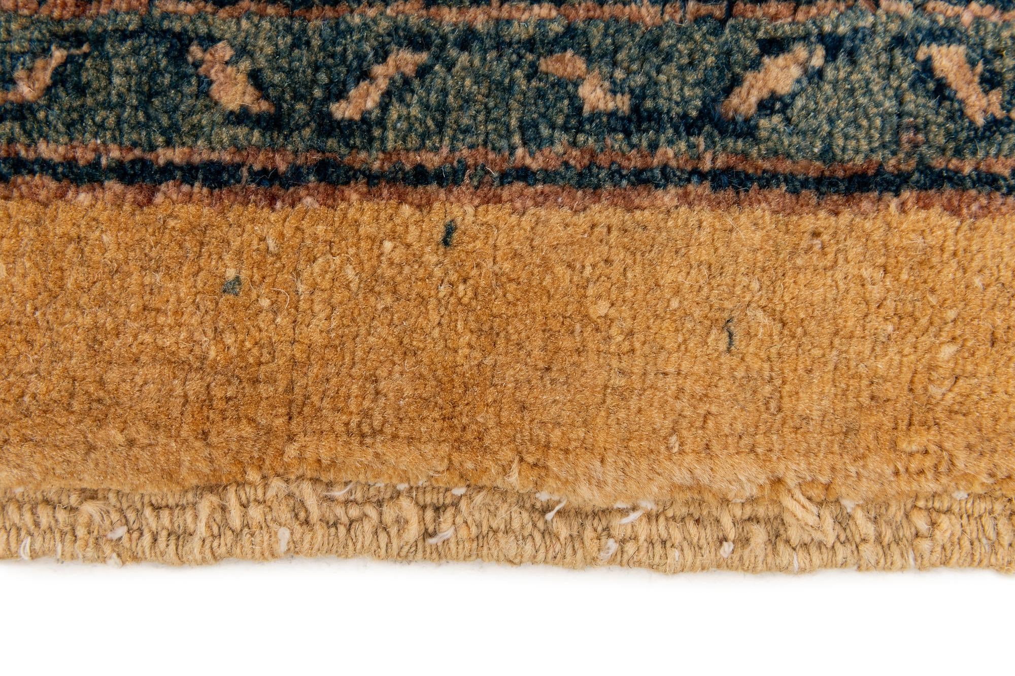 3' 4 x 5' 1 Hand Knotted Ziegler Wool Rug