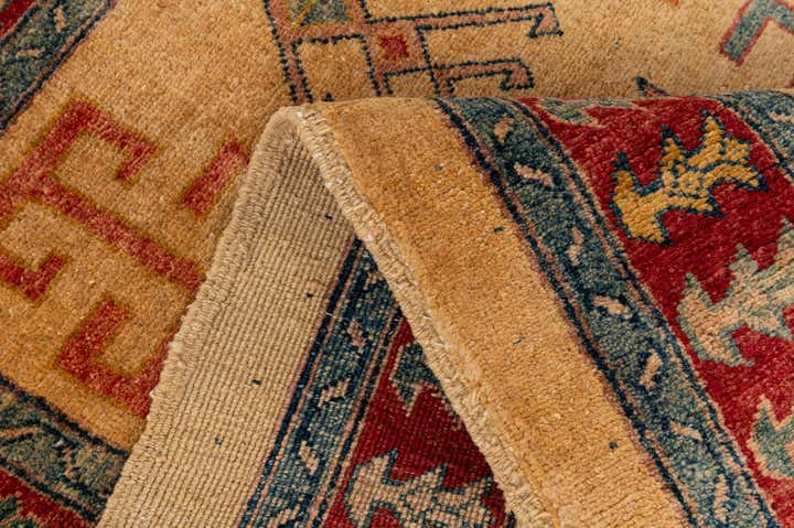 3' 4 x 5' 1 Hand Knotted Ziegler Wool Rug