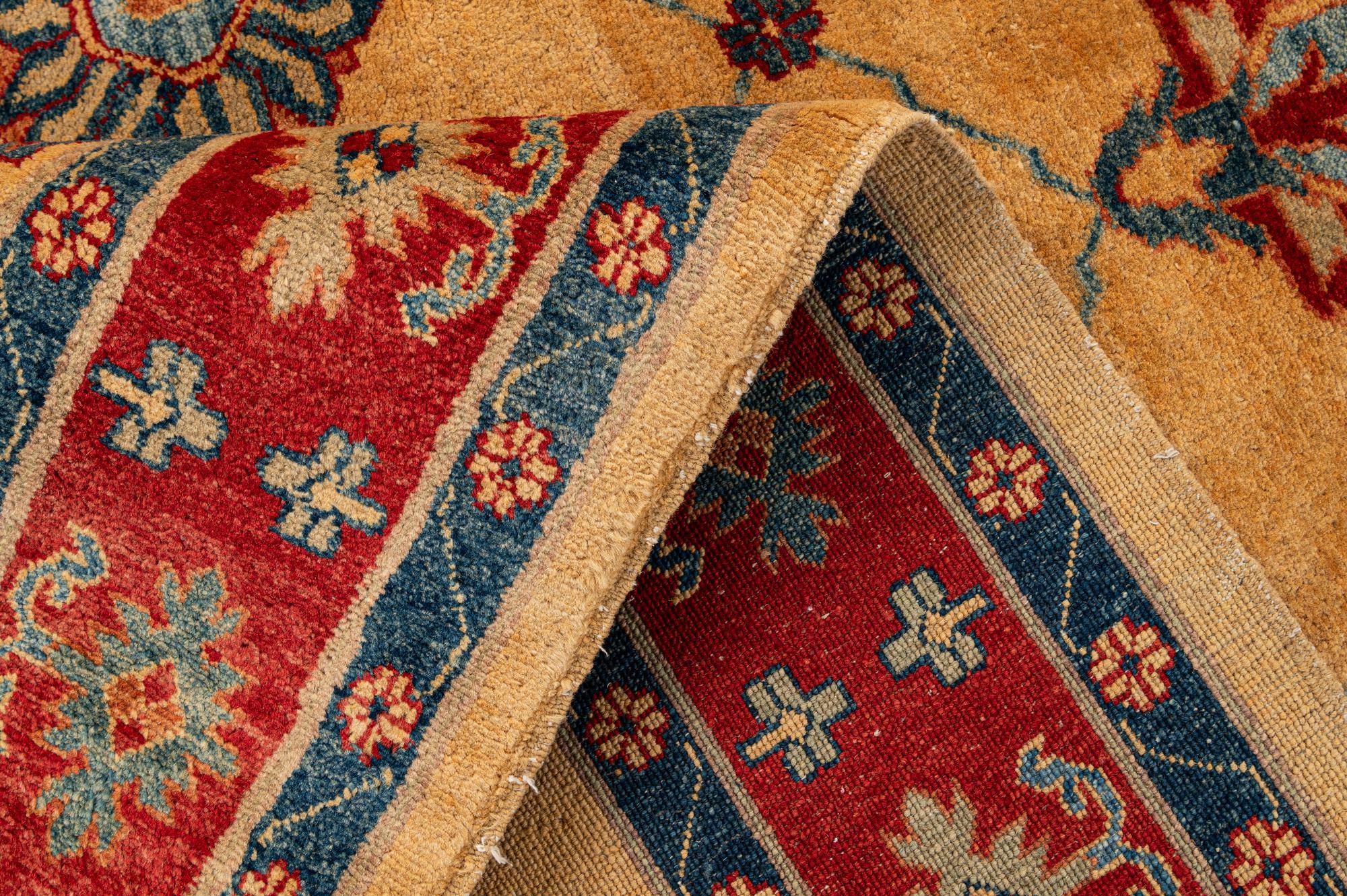 5' 8 x 7' 5 Hand Knotted Ziegler Wool Rug