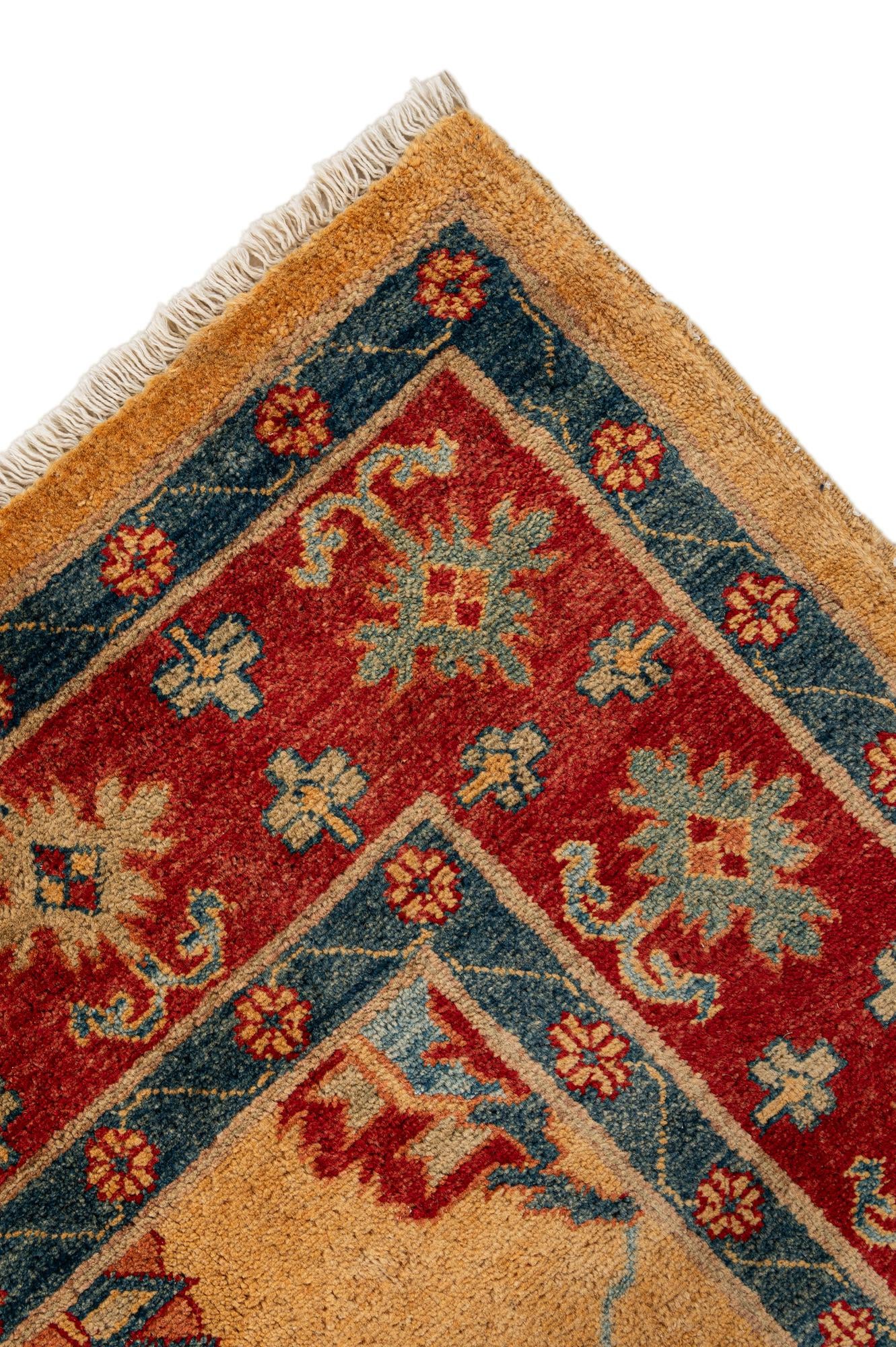 5' 8 x 7' 5 Hand Knotted Ziegler Wool Rug