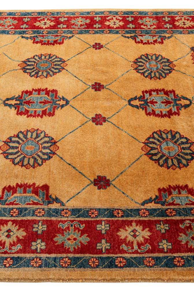 5' 8 x 7' 5 Hand Knotted Ziegler Wool Rug