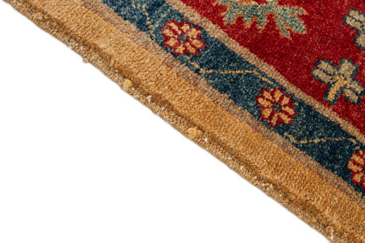 Detail image of 5' 8 x 7' 5 Hand Knotted Ziegler Wool Rug