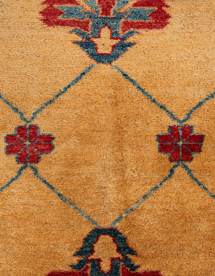Detail image of 5' 8 x 7' 5  Hand Knotted Ziegler Wool Rug