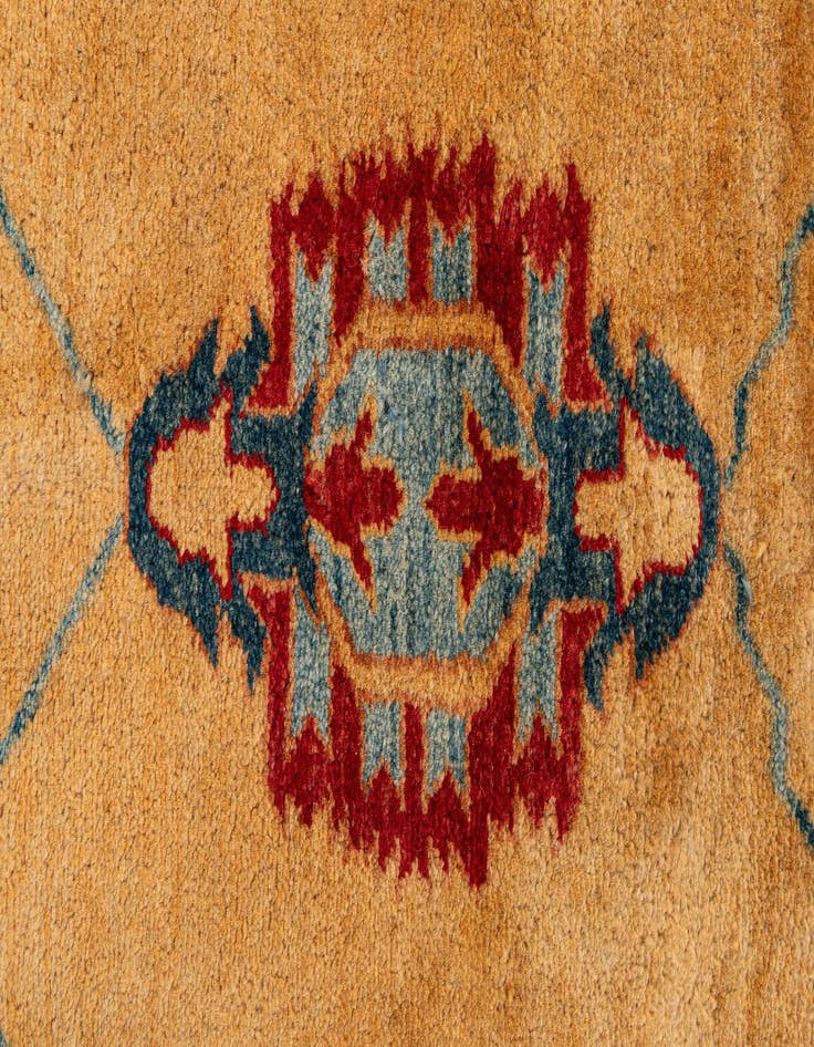Detail image of 5' 8 x 7' 5  Hand Knotted Ziegler Wool Rug