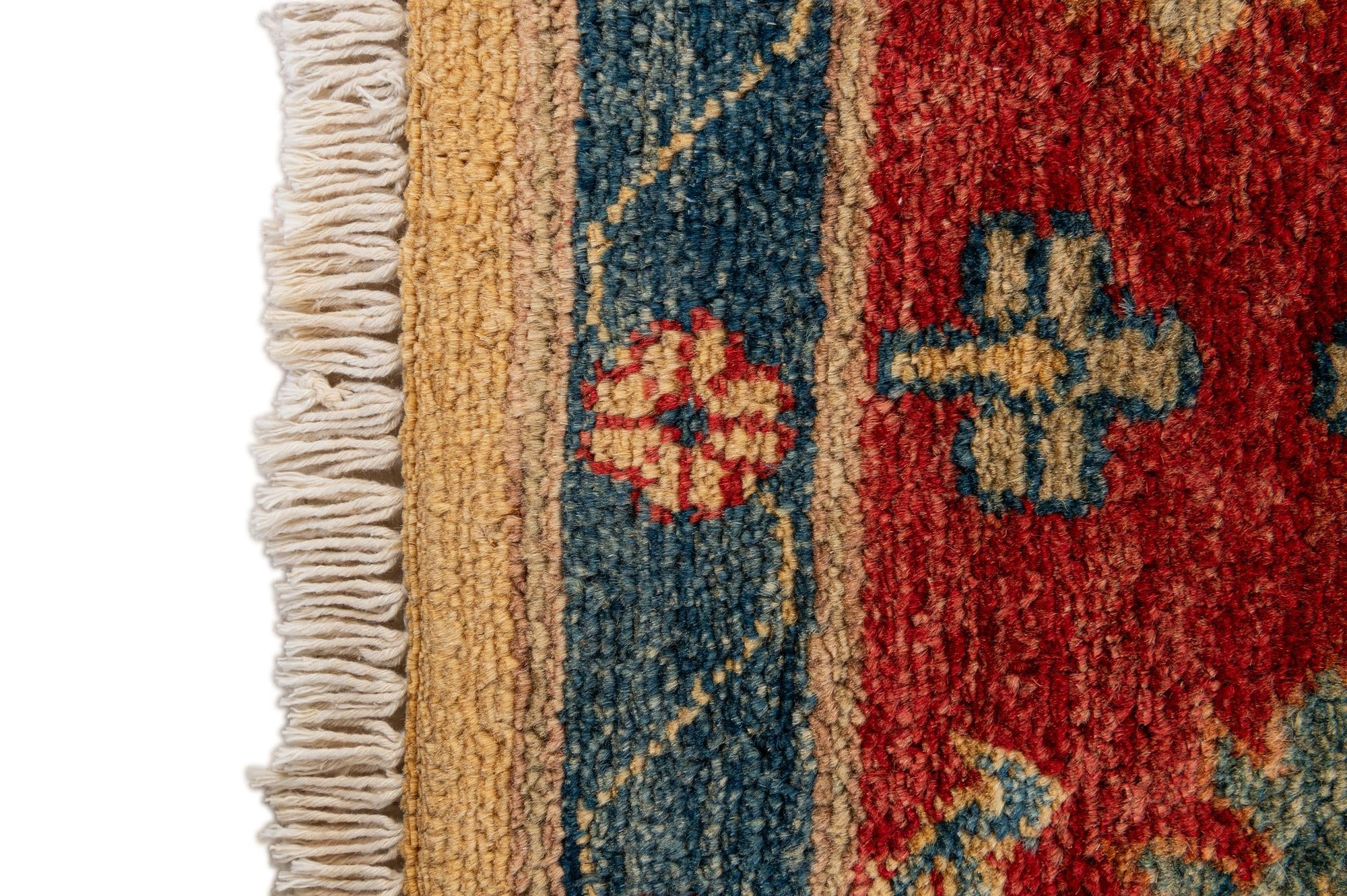 5' 8 x 7' 5 Hand Knotted Ziegler Wool Rug