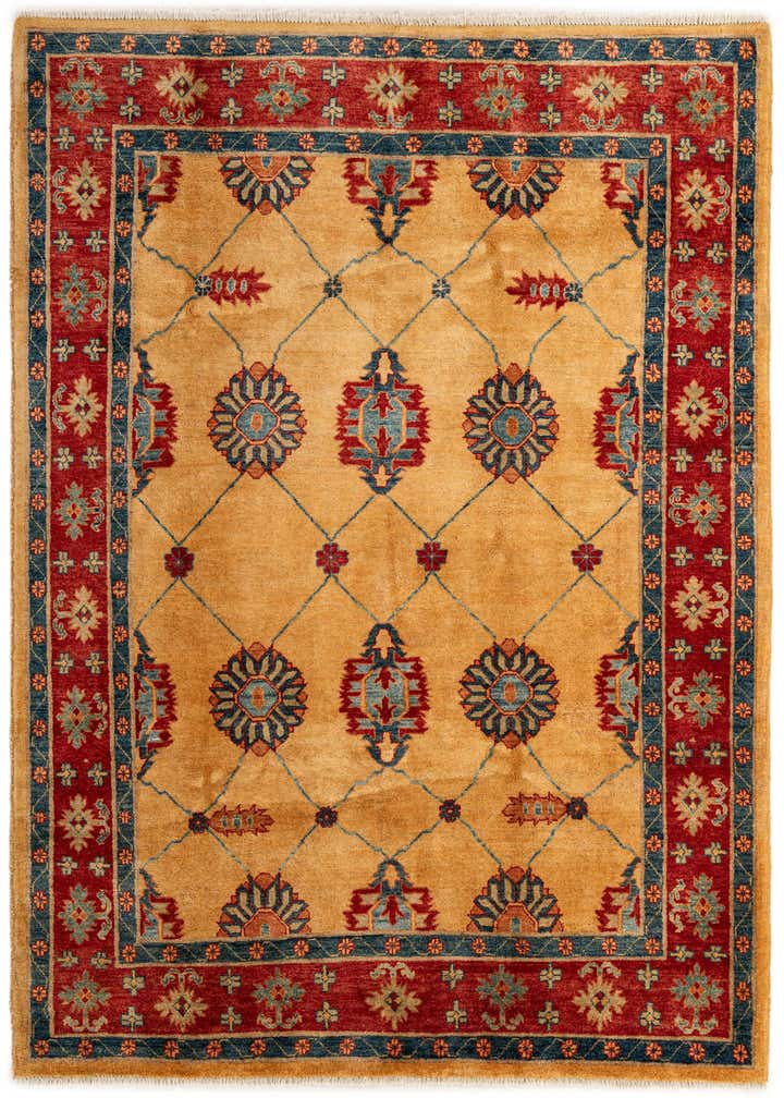 5' 8 x 7' 5 Hand Knotted Ziegler Wool Rug