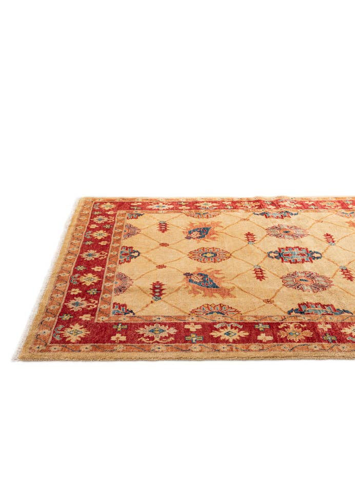Detail image of 5' 7 x 7' 6 Hand Knotted Ziegler Wool Rug