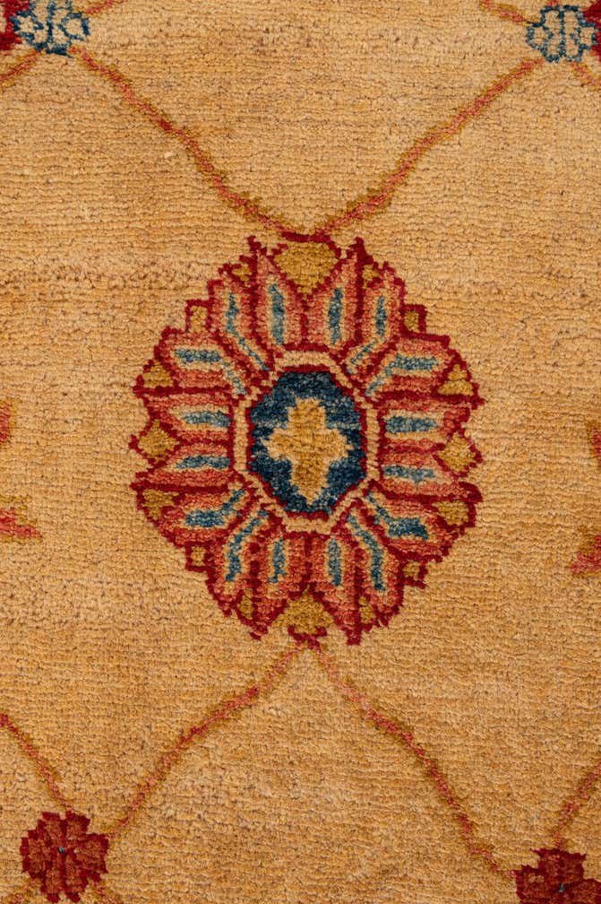 5' 7 x 7' 6 Hand Knotted Ziegler Wool Rug