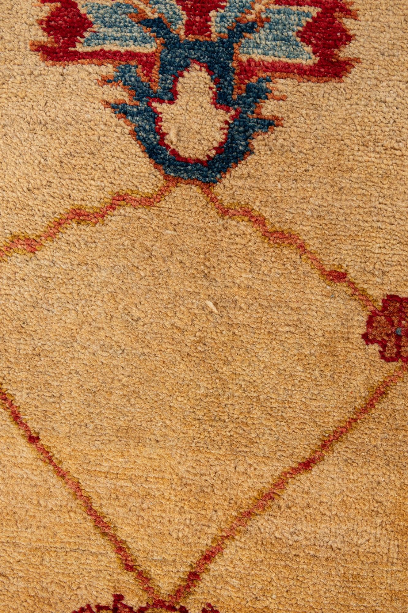 5' 7 x 7' 6 Hand Knotted Ziegler Wool Rug
