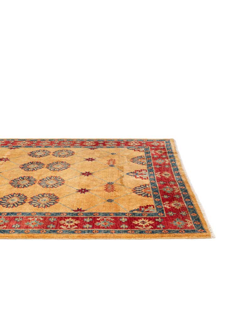 5' 9 x 7' 7 Hand Knotted Ziegler Wool Rug