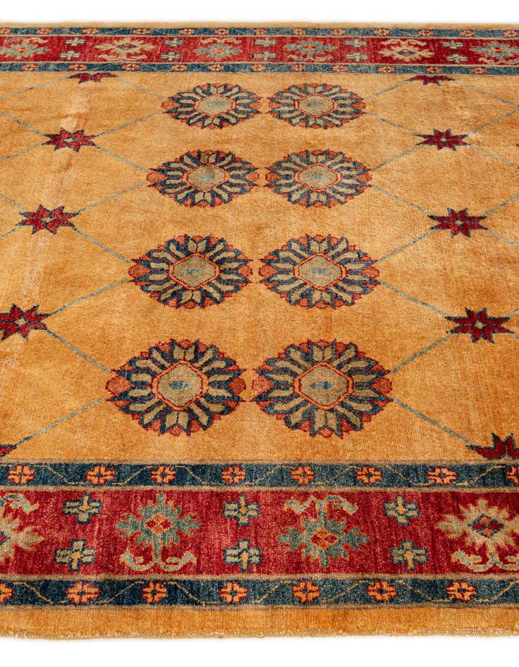 Detail image of 5' 9 x 7' 7  Hand Knotted Ziegler Wool Rug