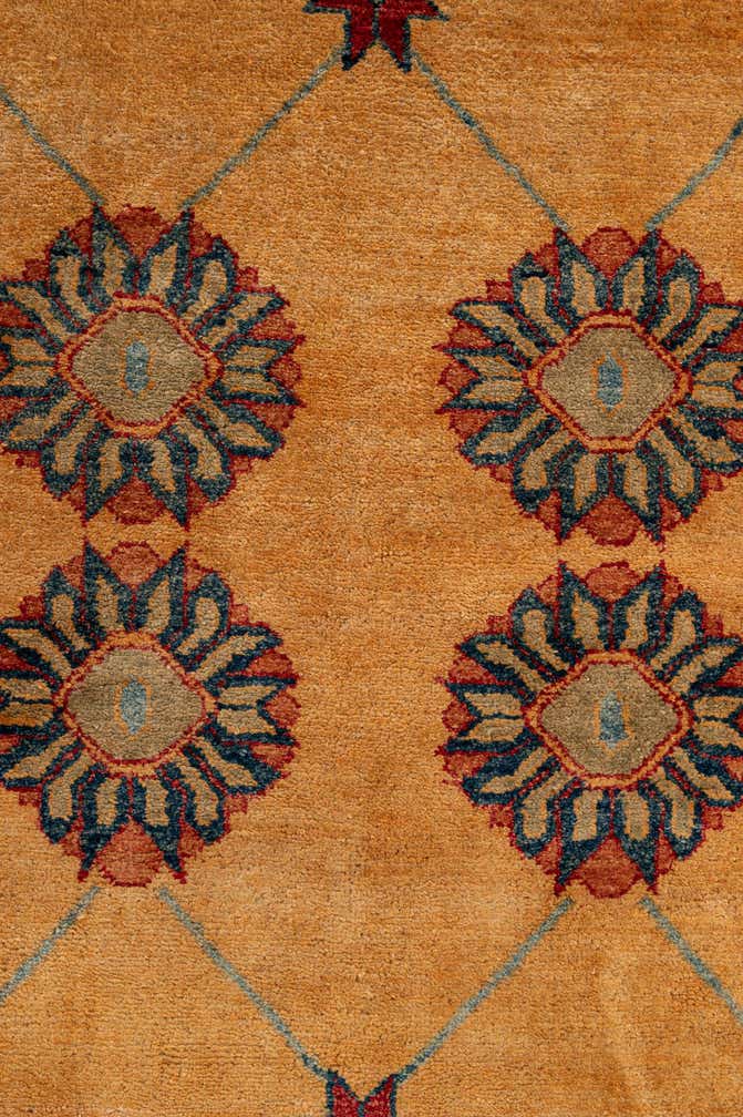 5' 9 x 7' 7 Hand Knotted Ziegler Wool Rug