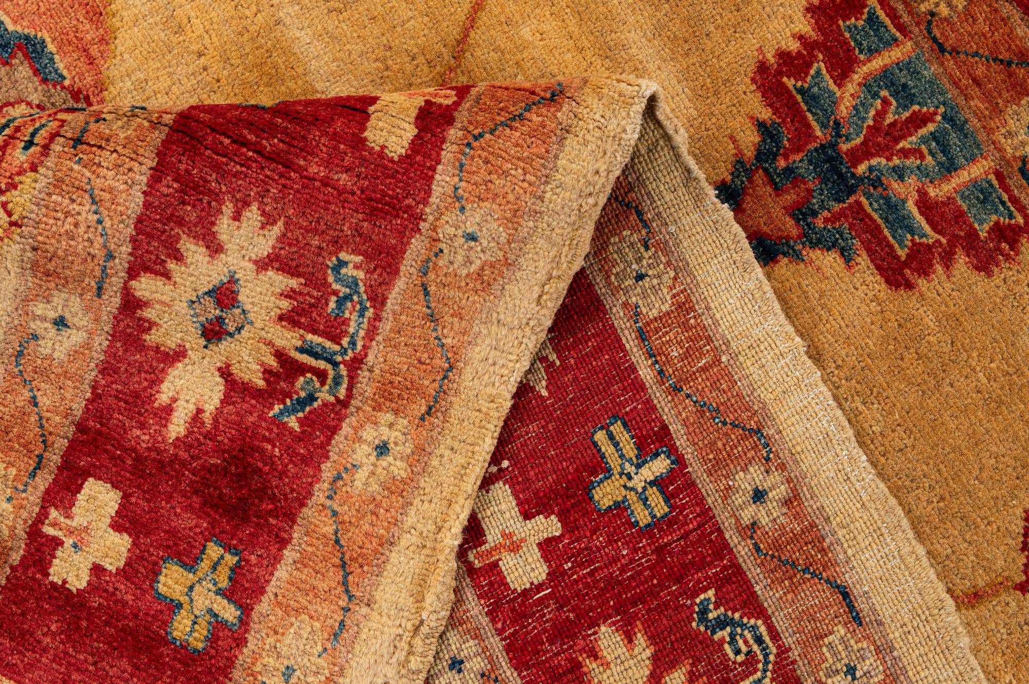 5' 6 x 7' 9 Hand Knotted Ziegler Wool Rug