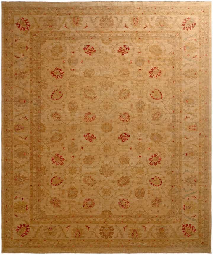 13' x 15' 5 Hand Knotted Ziegler Oriental Rug