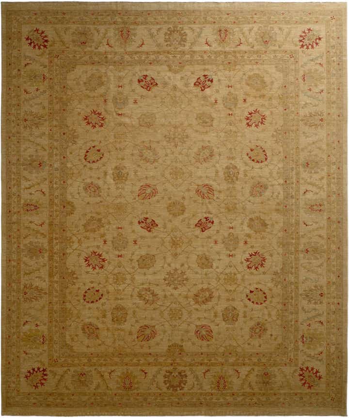 13' x 15' 5 Hand Knotted Ziegler Oriental Rug