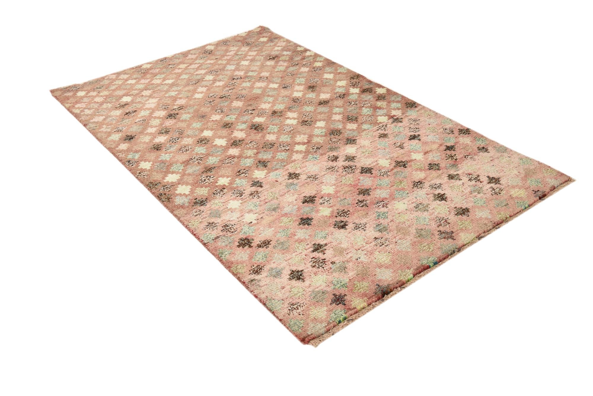 3' 9 x 5' 11 Hand Knotted Balouch Wool Rug
