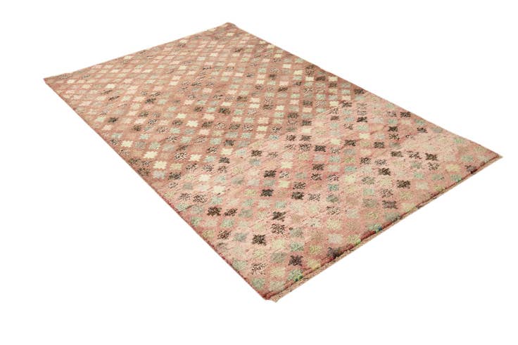 Detail image of 3' 9 x 5' 11 Hand Knotted Balouch Wool Rug