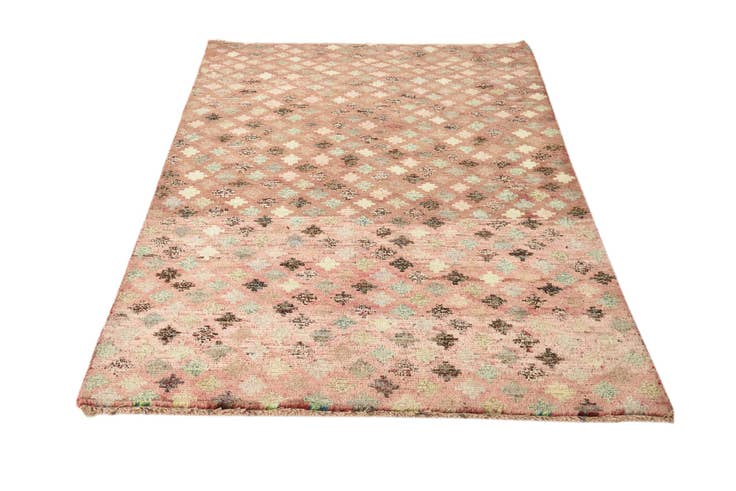 Detail image of 3' 9 x 5' 11 Hand Knotted Balouch Wool Rug