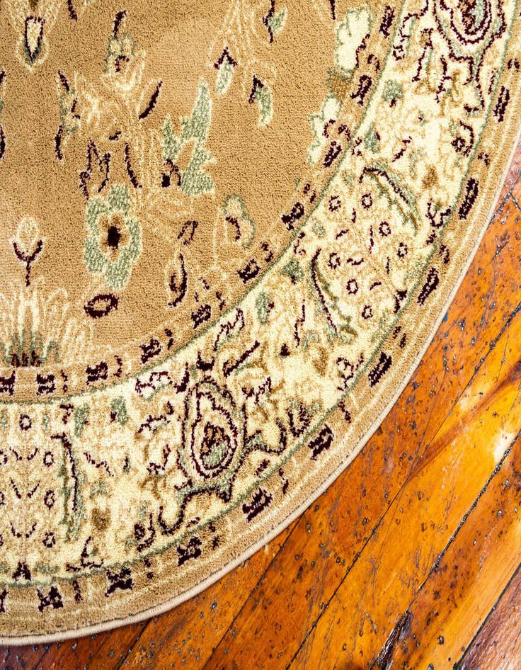 Detail image of 8' x 8' Classic Agra Round Rug