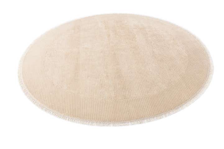 6' 6 x 6' 6 Hand Knotted Darya Wool Round Rug