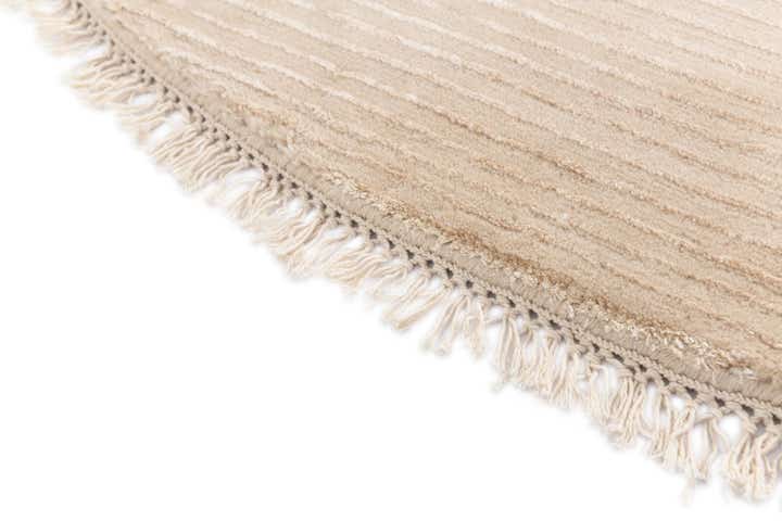 6' 6 x 6' 6 Hand Knotted Darya Wool Round Rug