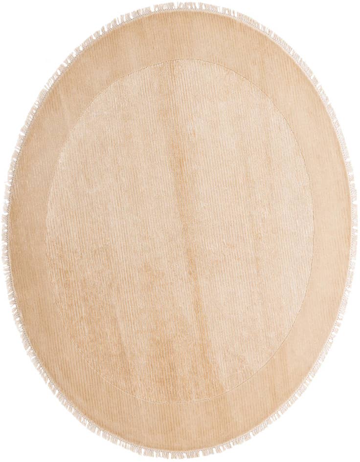 Detail image of 6' 6 x 6' 6 Hand Knotted Darya Wool Round Rug