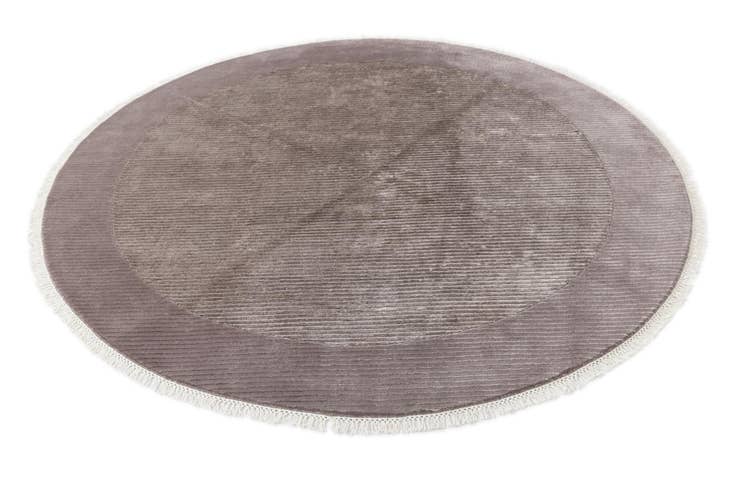 Detail image of 6' 7 x 6' 7 Hand Knotted Darya Wool Round Rug