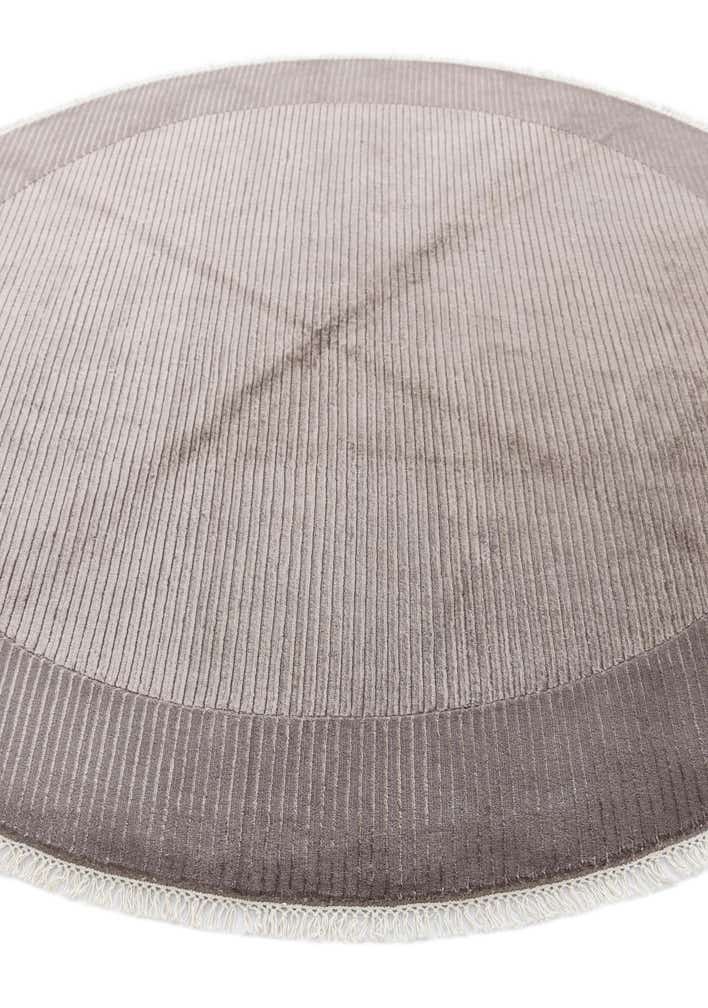 6' 7 x 6' 7 Hand Knotted Darya Wool Round Rug
