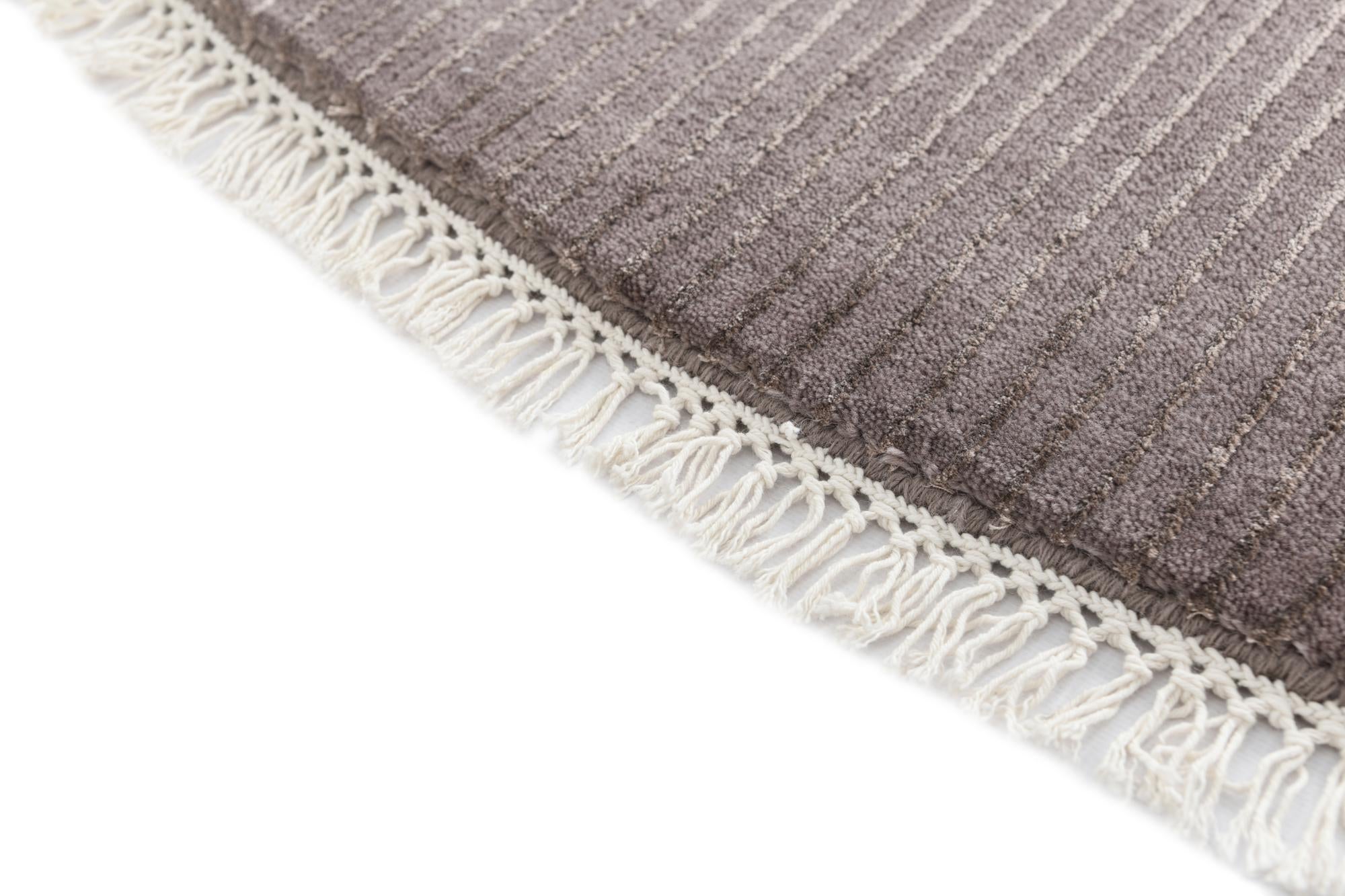 6' 7 x 6' 7 Hand Knotted Darya Wool Round Rug