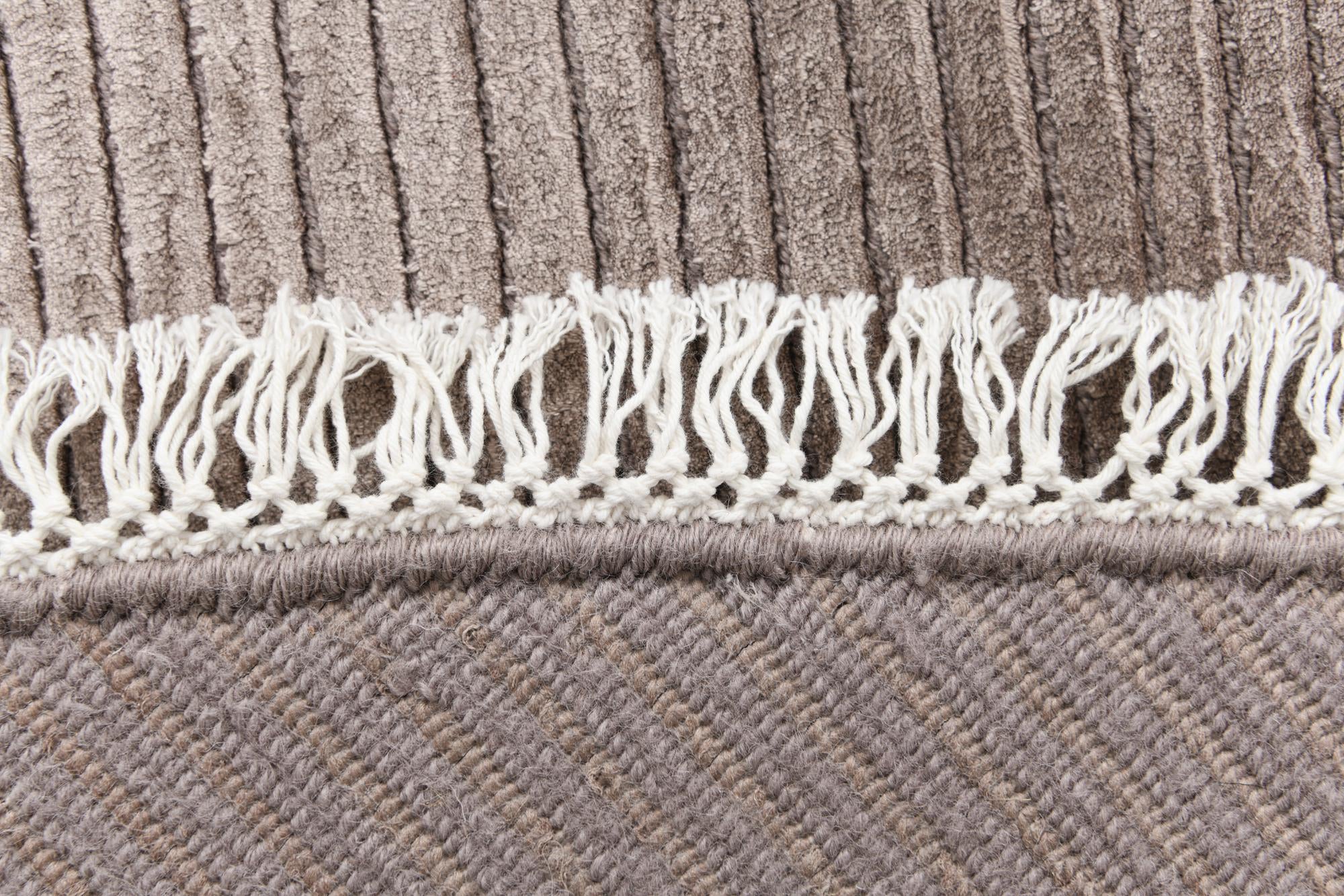 6' 7 x 6' 7 Hand Knotted Darya Wool Round Rug