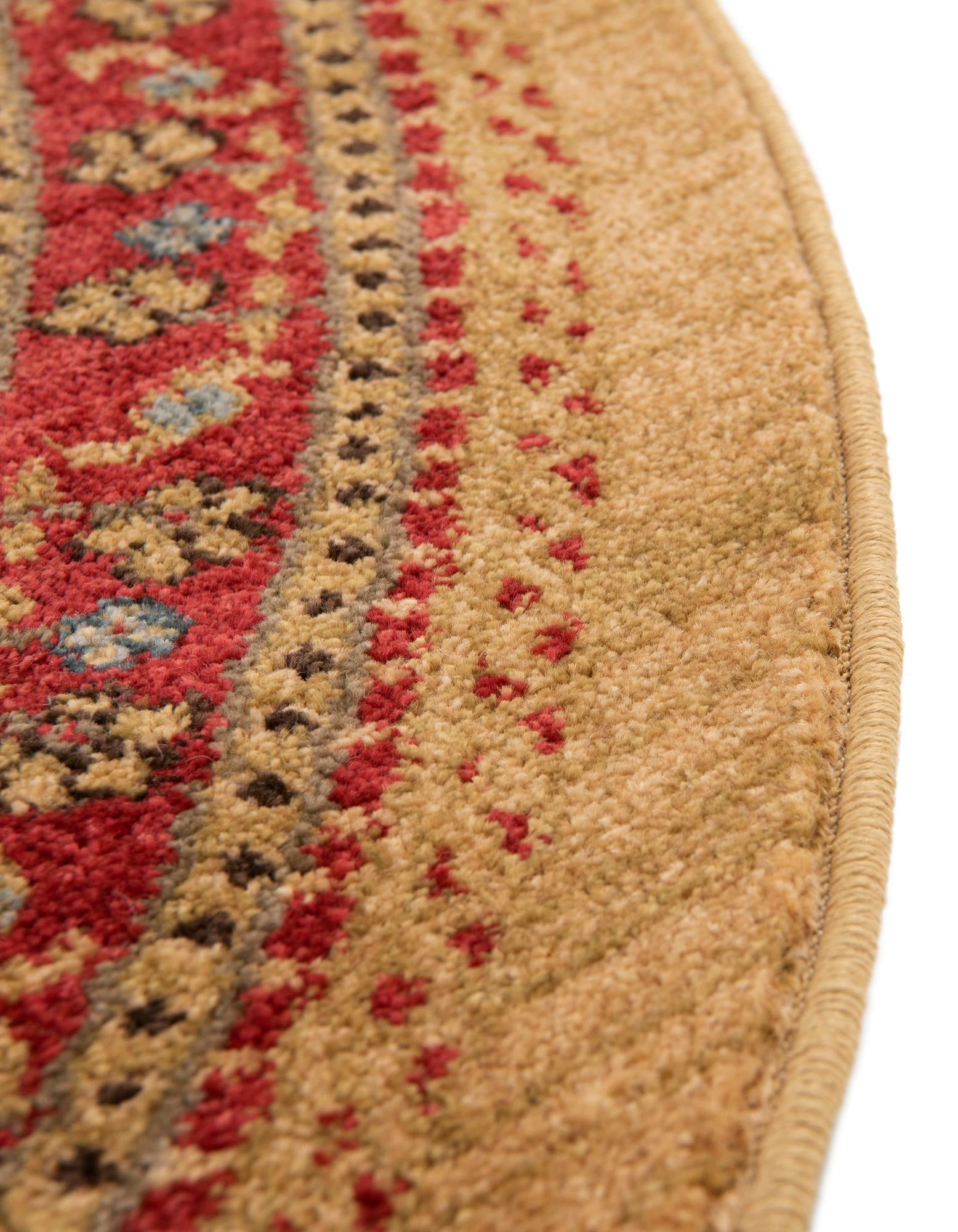 6' x 6' Kashkuli Gabbeh Round Rug