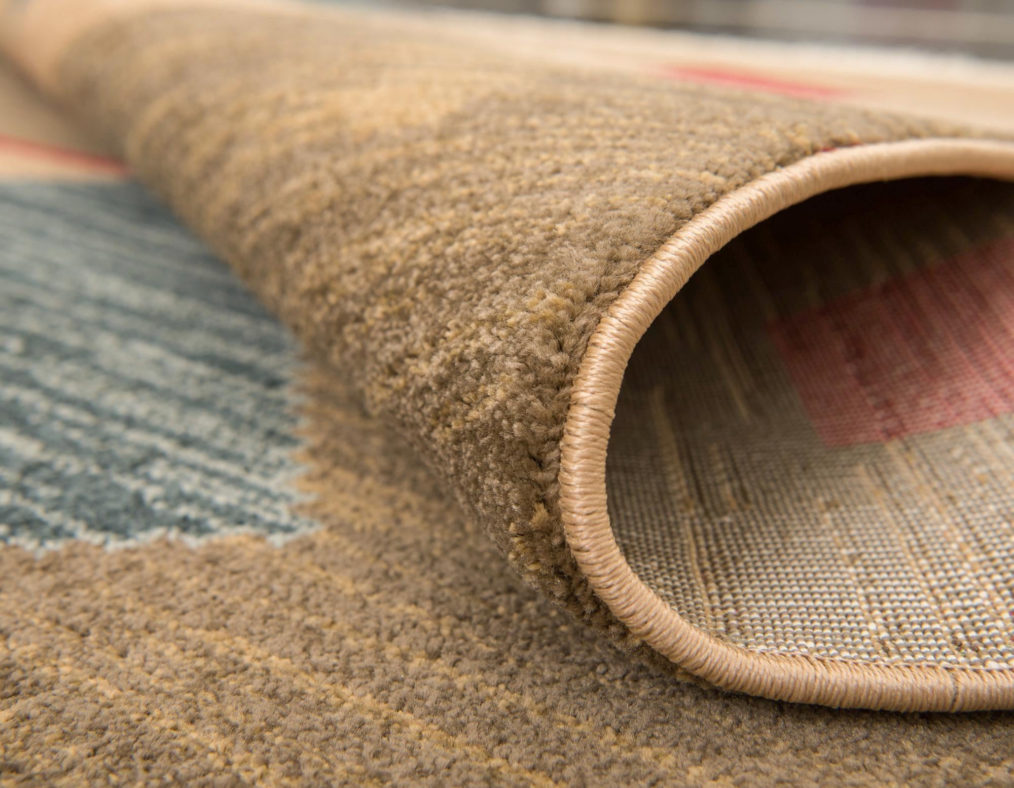 8' x 8' Kashkuli Gabbeh Round Rug