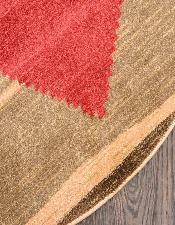 Detail image of 8' x 8' Kashkuli Gabbeh Round Rug