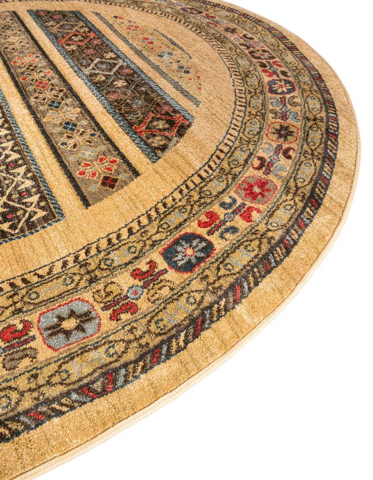 Detail image of 8' x 8' Kashkuli Gabbeh Round Rug