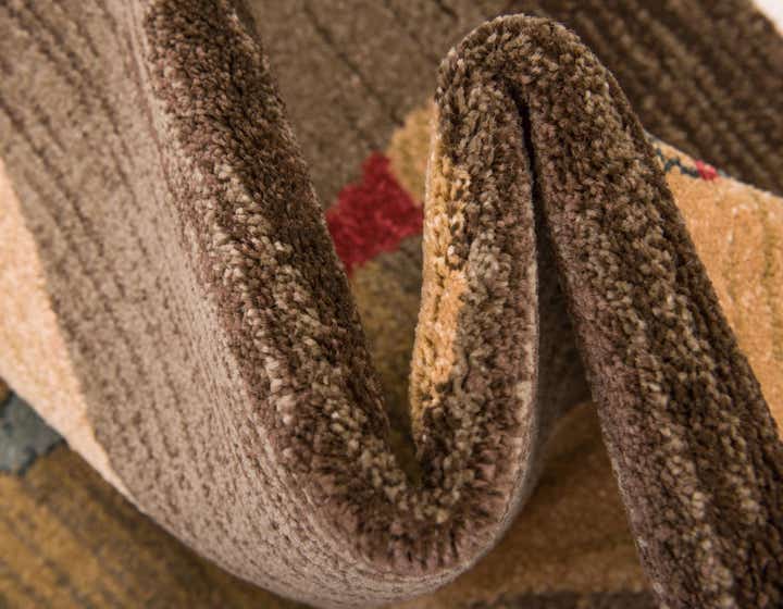 6' x 6' Kashkuli Gabbeh Round Rug